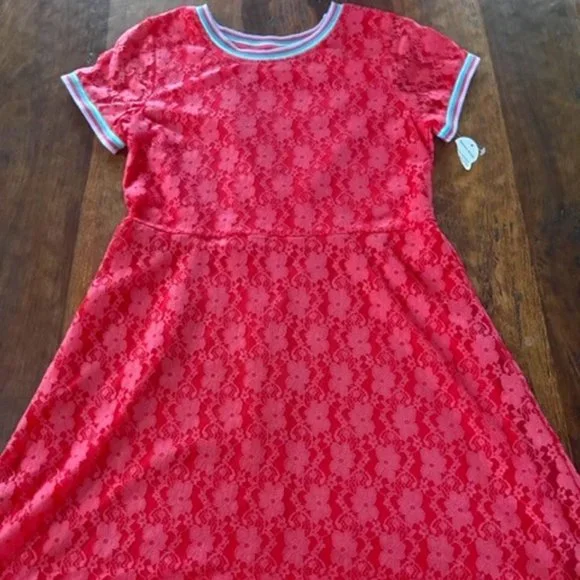 Dresses | Girls Lacey Skater Dress Size 1416 Nwt | Poshmark